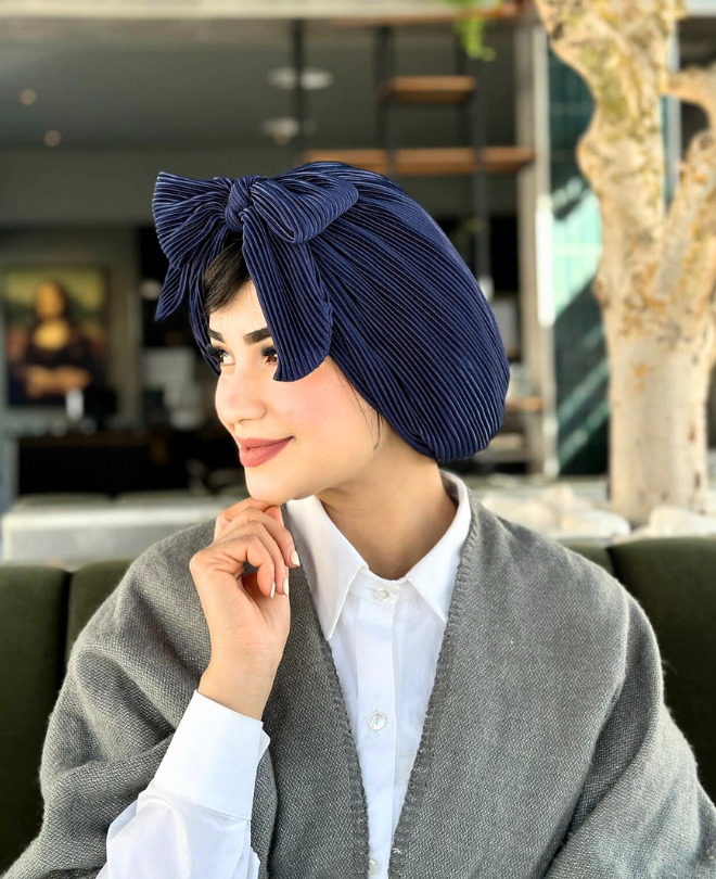 Turban drapé